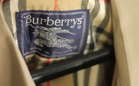 on clothes tag burberry|authentic burberry labels.